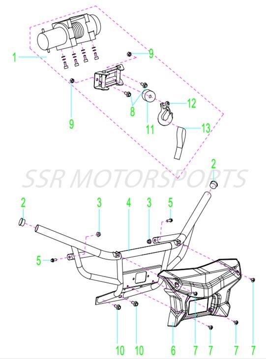 Front Bumper & Winch