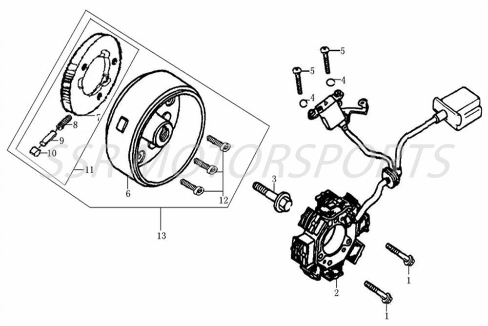 Stator & Flywheel