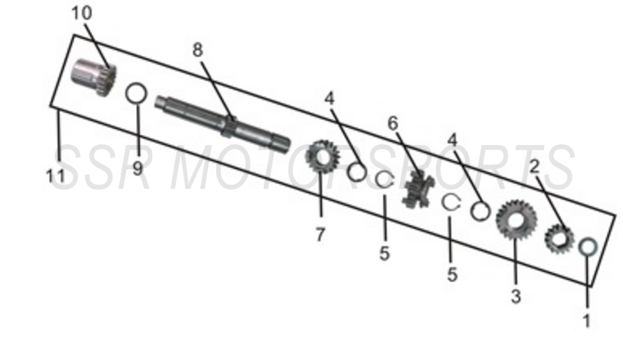 Transmission Mainshaft
