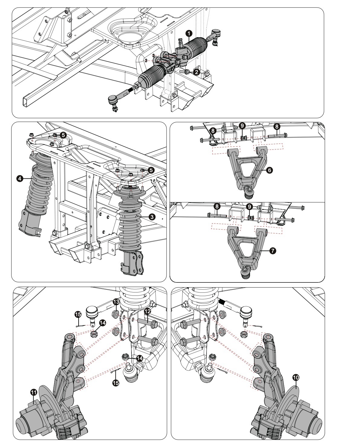 Front Suspension - Lifted