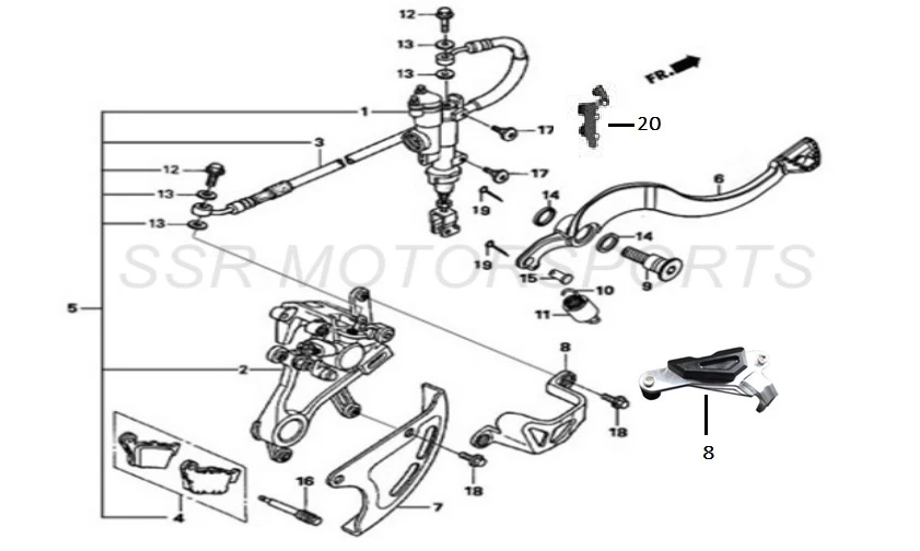 Rear Brake System
