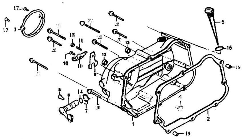 Right Crankcase Cover