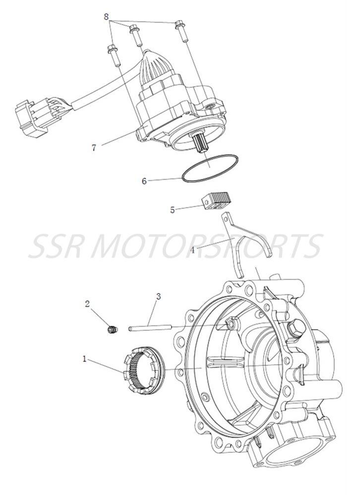 Rear Differential Switching Mechanism