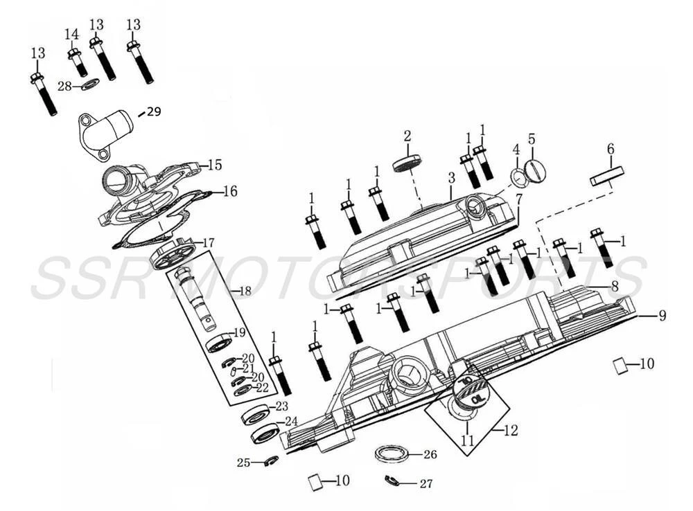 Right Crankcase Cover
