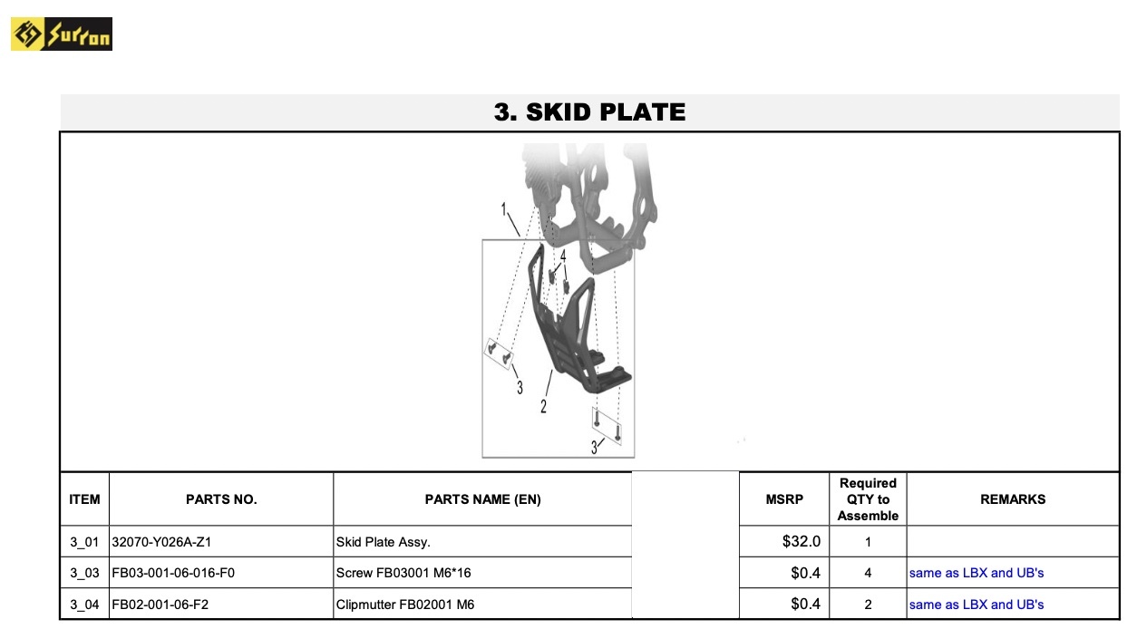 Skid Plate