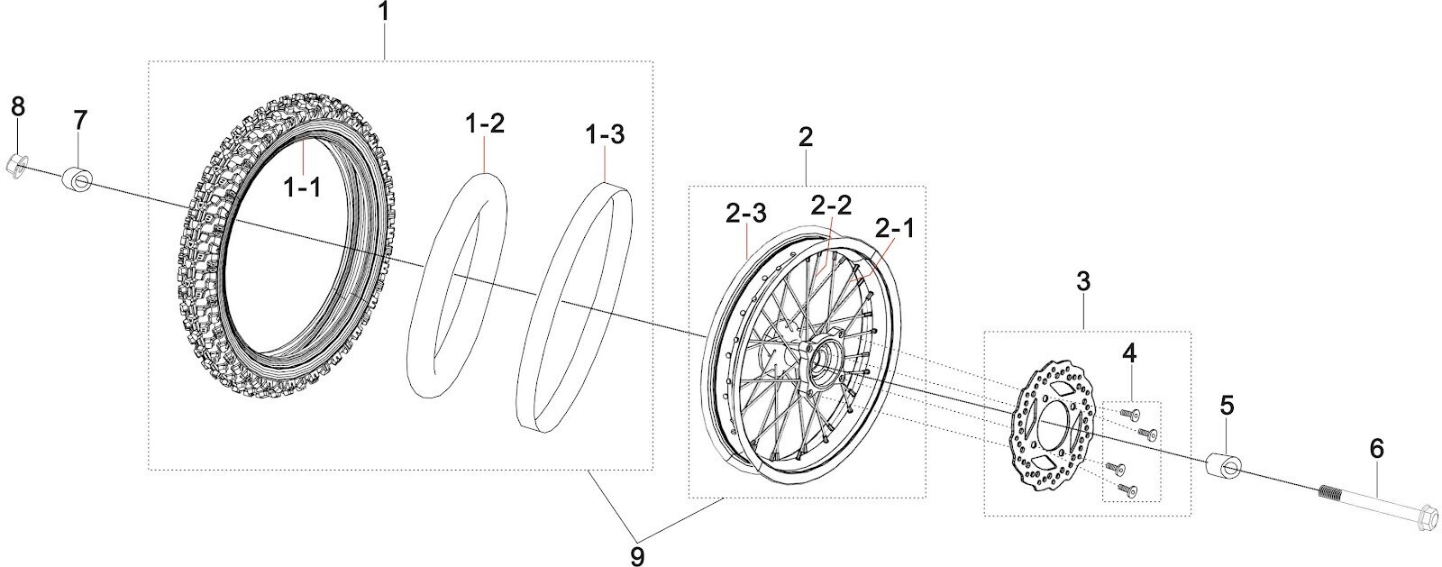 Front Wheel Assembly