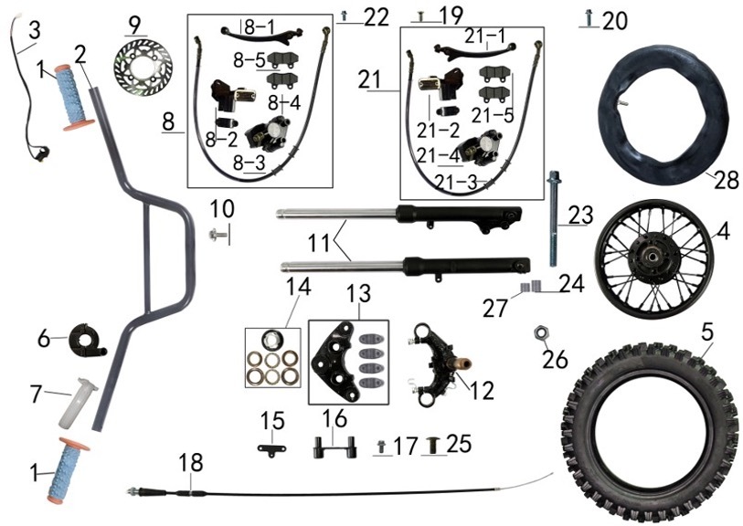 Front Steering System
