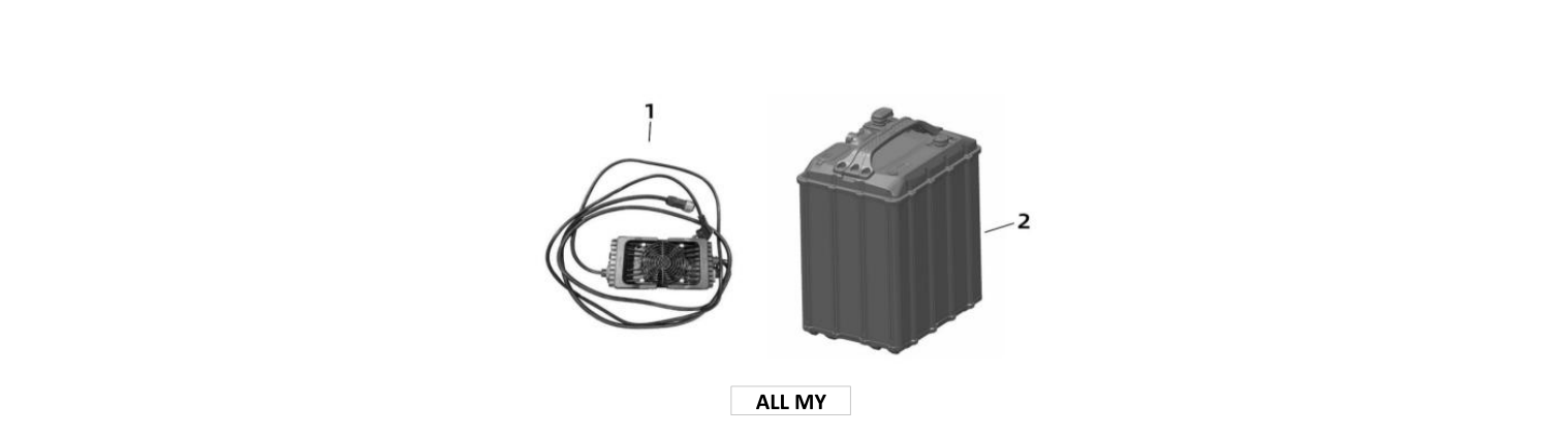 2026 Surron Ultra Bee - Battery & Charger Parts Diagram