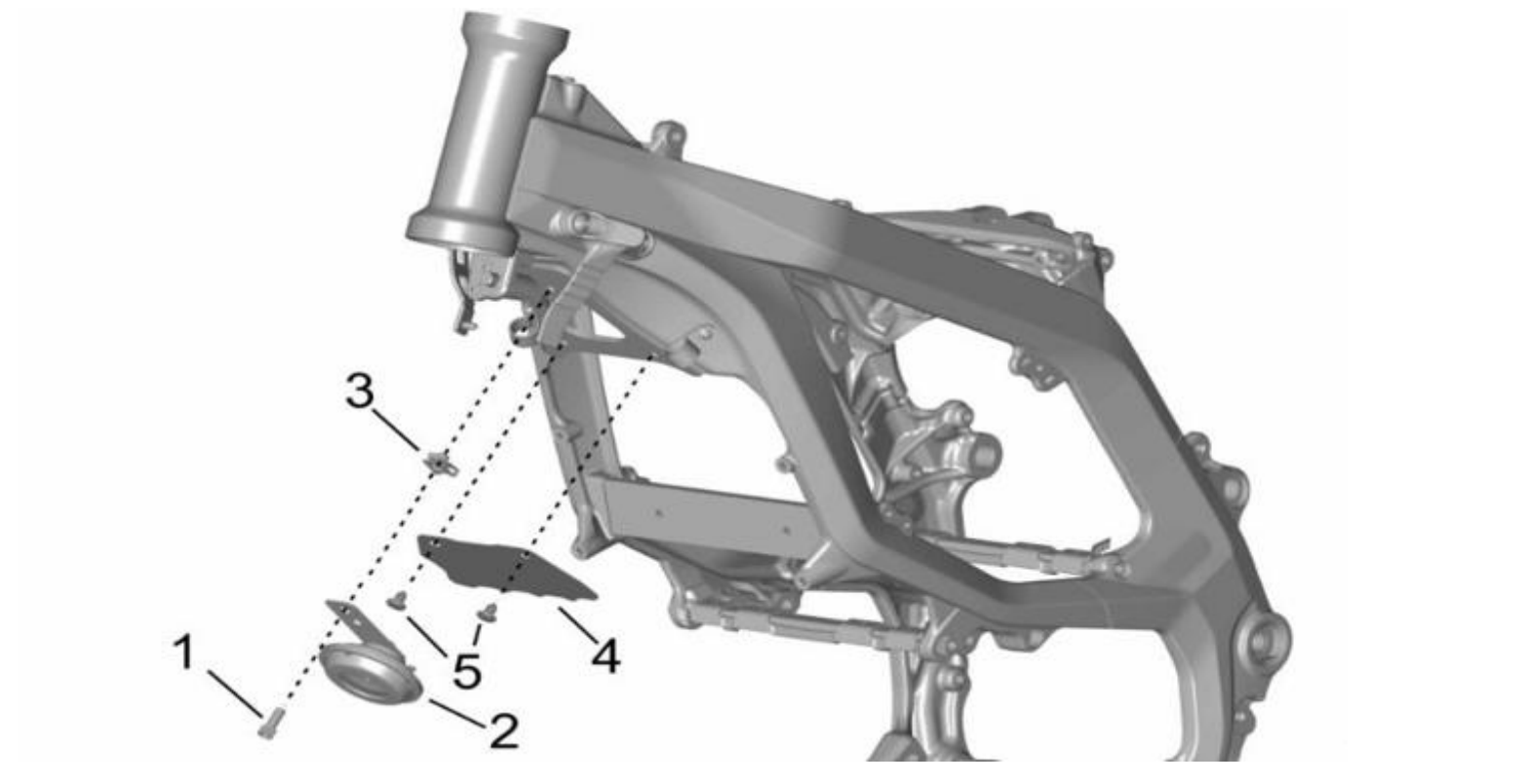 2025 Surron Ultra Bee - Frame (2) Parts Diagram