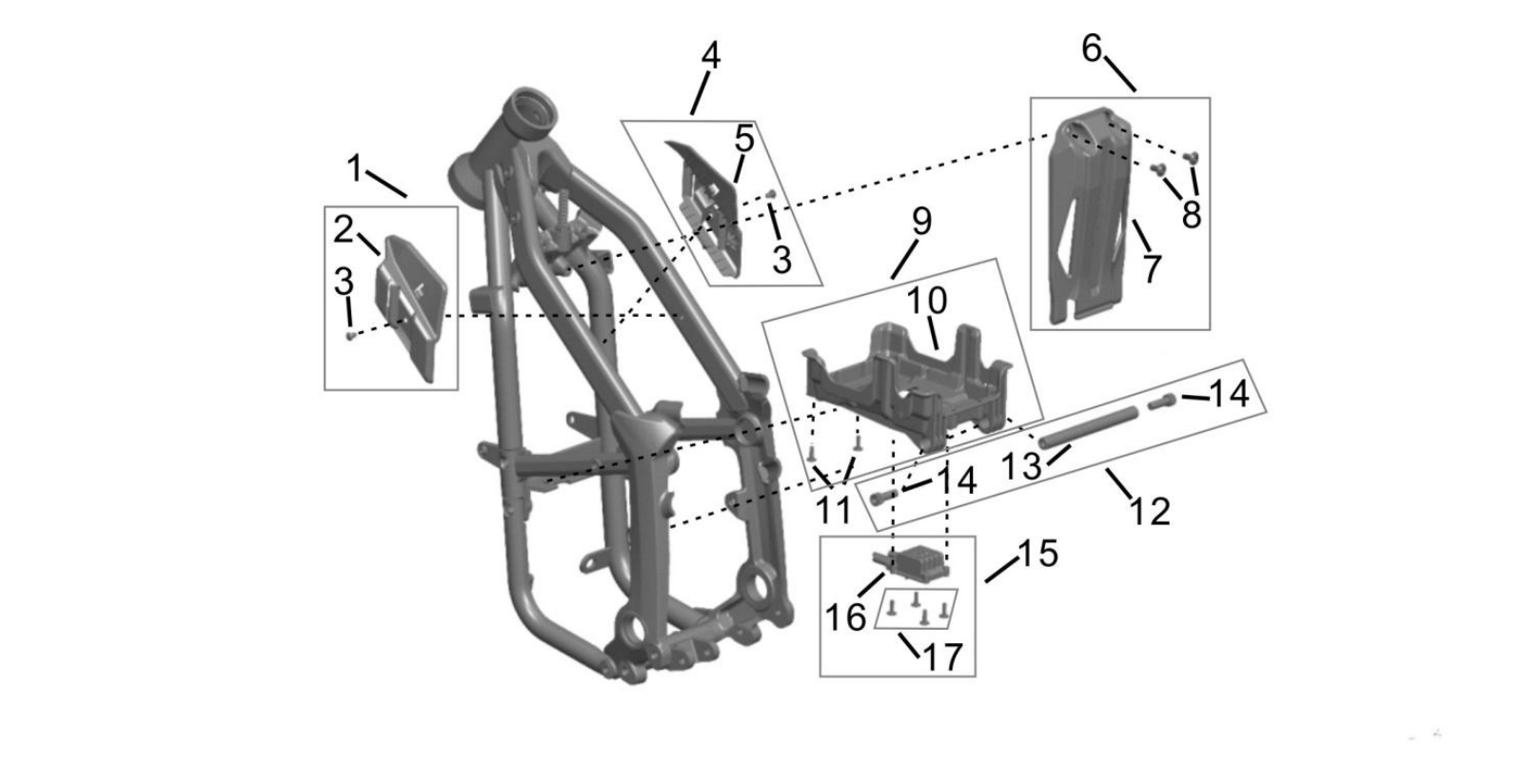 2025 Surron Hyper Bee - Cover (I) Parts Diagram