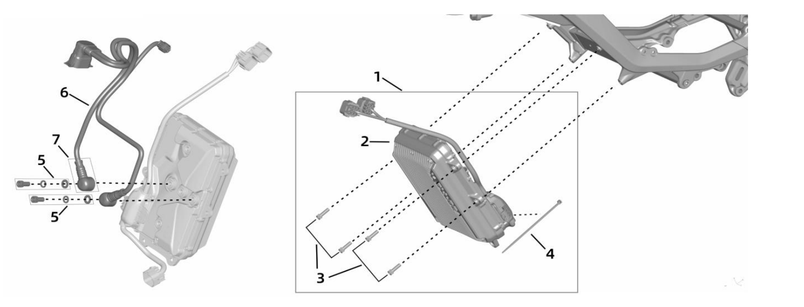 2025 Surron Ultra Bee - Electrical - Controller Parts Diagram
