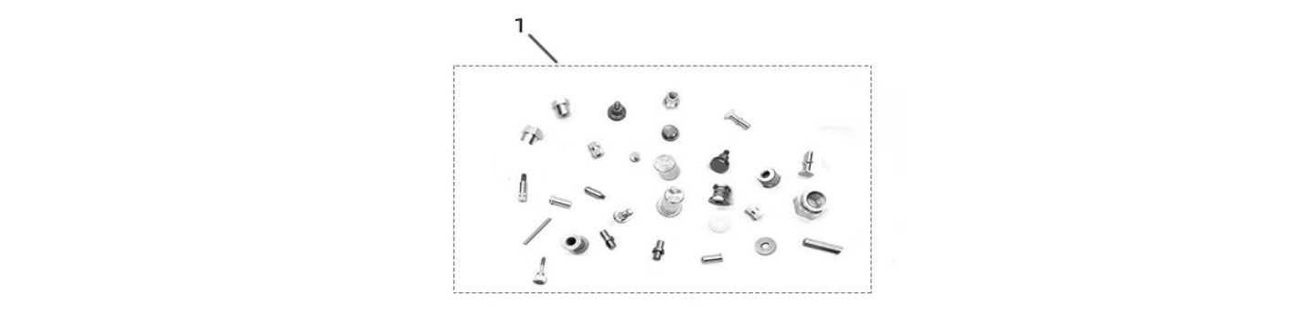 2025 Surron Light Bee X - OEM Nuts, Screws, Bolts, Washers Set Parts Diagram