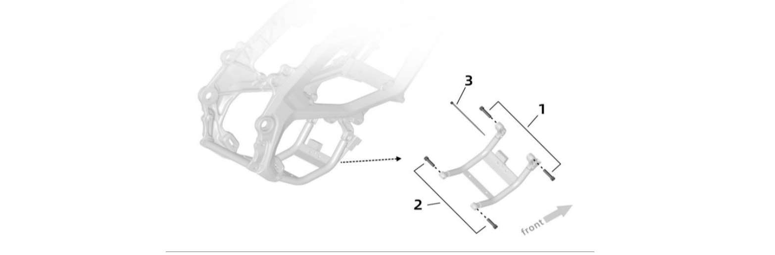 2025 Surron Ultra Bee - Frame (8) Parts Diagram