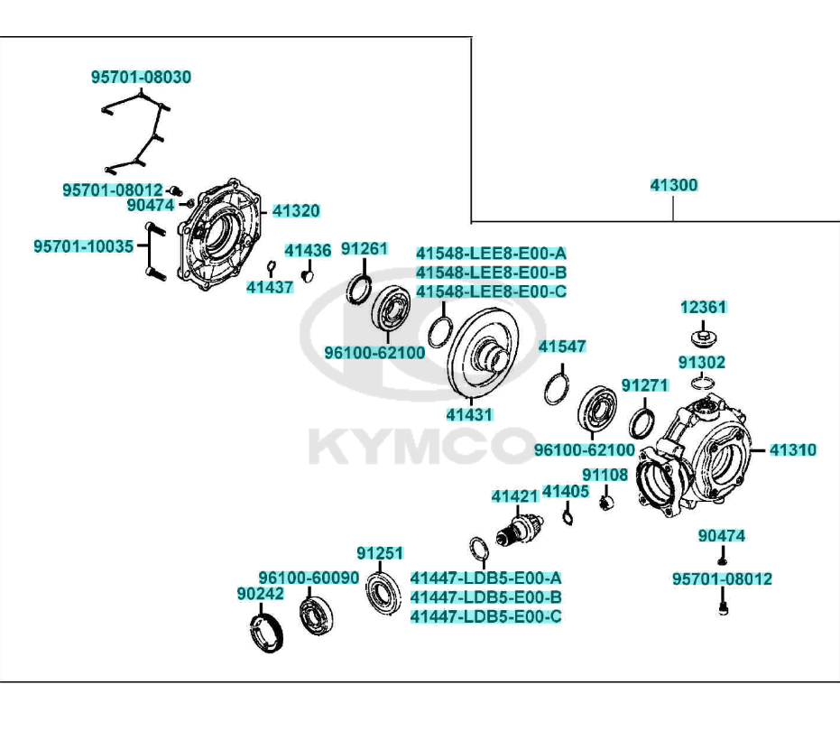 2023 Kymco 700i LE EPS Parts