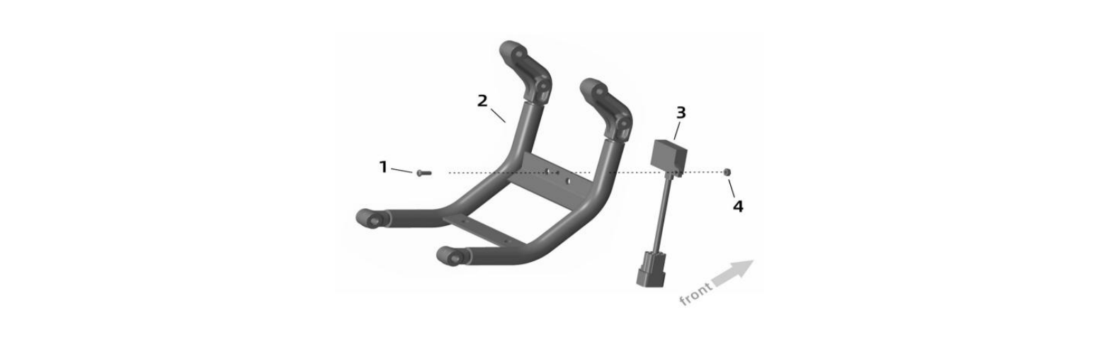 2025 Surron Ultra Bee - Frame (7) Parts Diagram