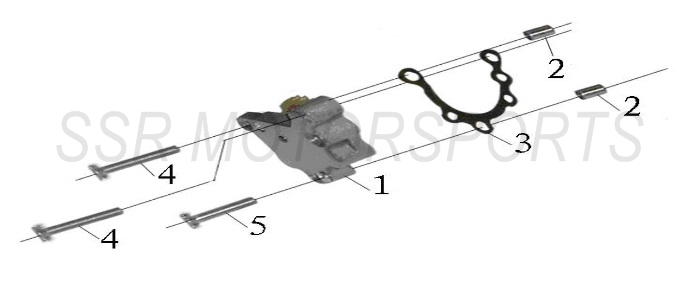 2022 SSR SR125SEMI - Oil Pump Assy. Parts Diagram