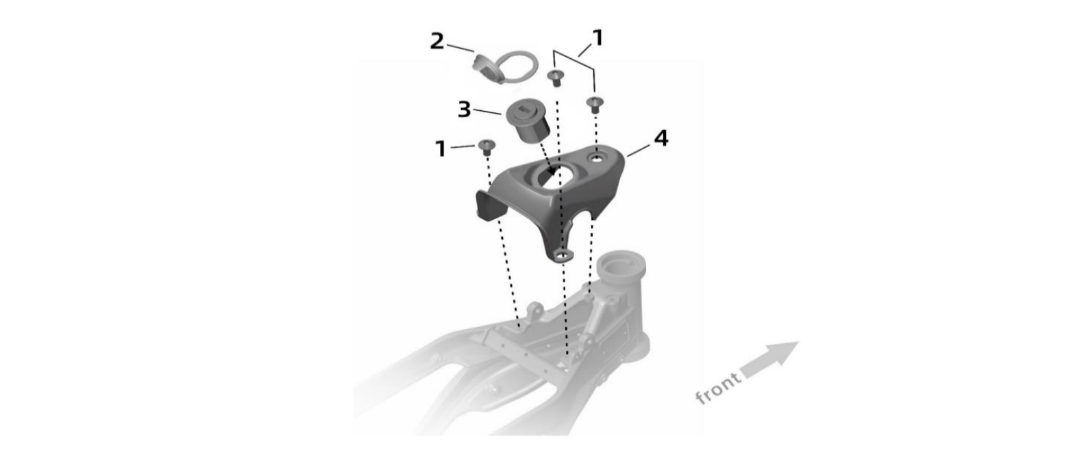 2025 Surron Ultra Bee - USB Parts Diagram