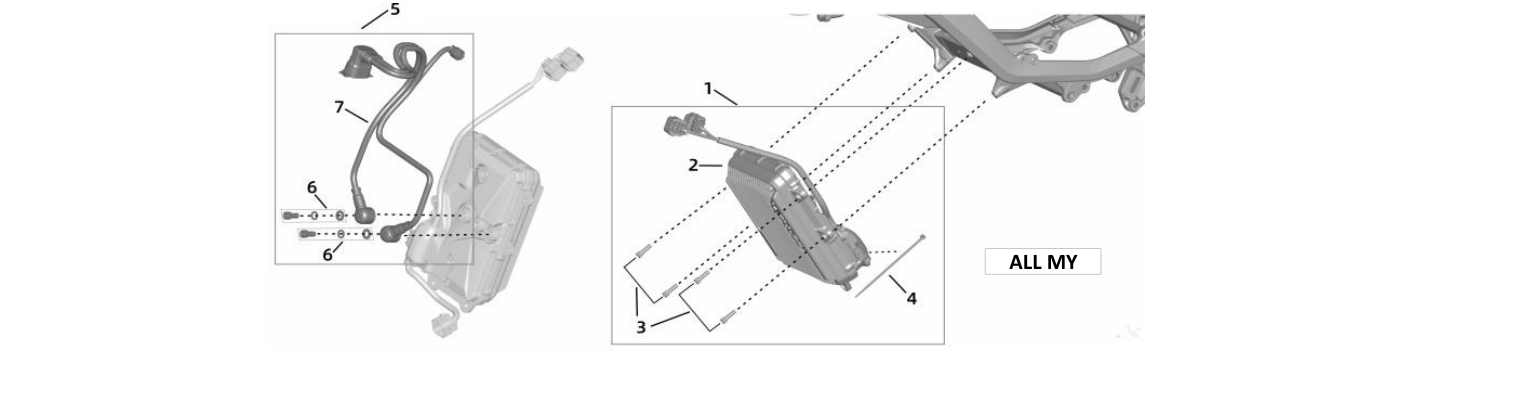 2026 Surron Ultra Bee - UB MCU CPL. Parts Diagram