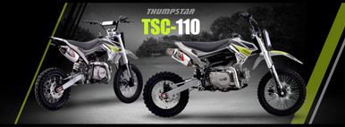 2025 Thumpstar TSC 110 Pit Bike | 110cc Off-Road Dirt Bike with