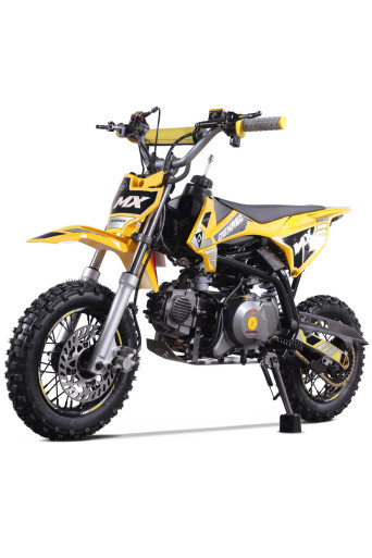 Denago MX Yellow – 110cc Electric Start Pit Bike | East Central Sports