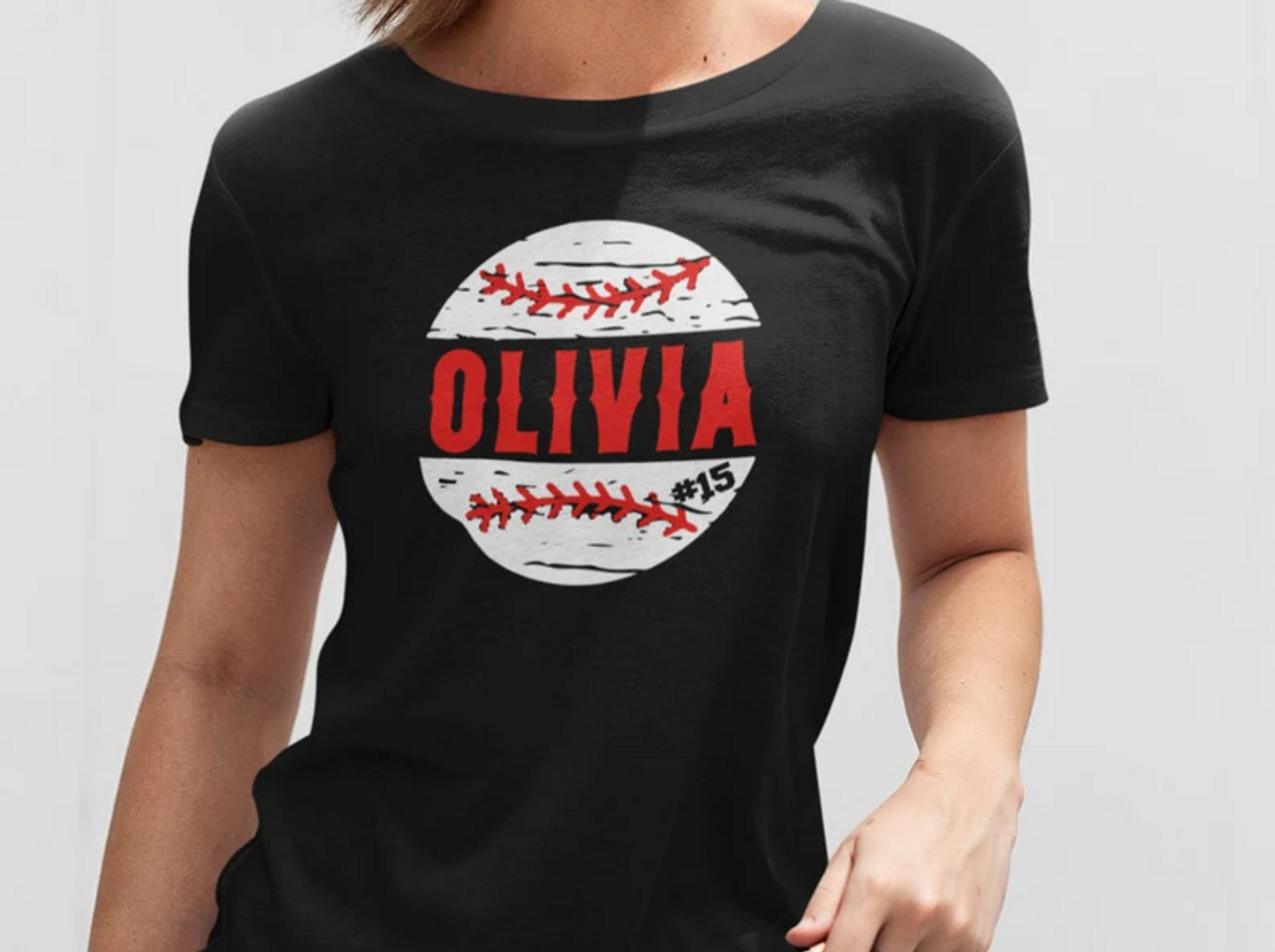 Custom Baseball Tee, Custom T-Shirts