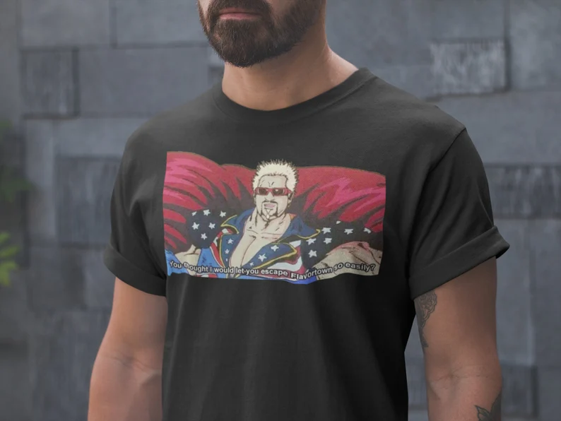 guy fieri dress shirts DIY Costume approved roper features the bone Guy Fieri Shirt - Etsy