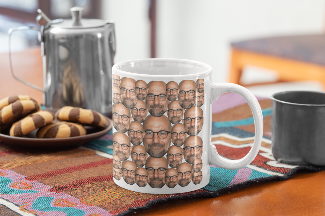 Stanley Tucci - 11oz or 20 oz - Stanley Tucci - Coffee Cup - Ceramic Mug