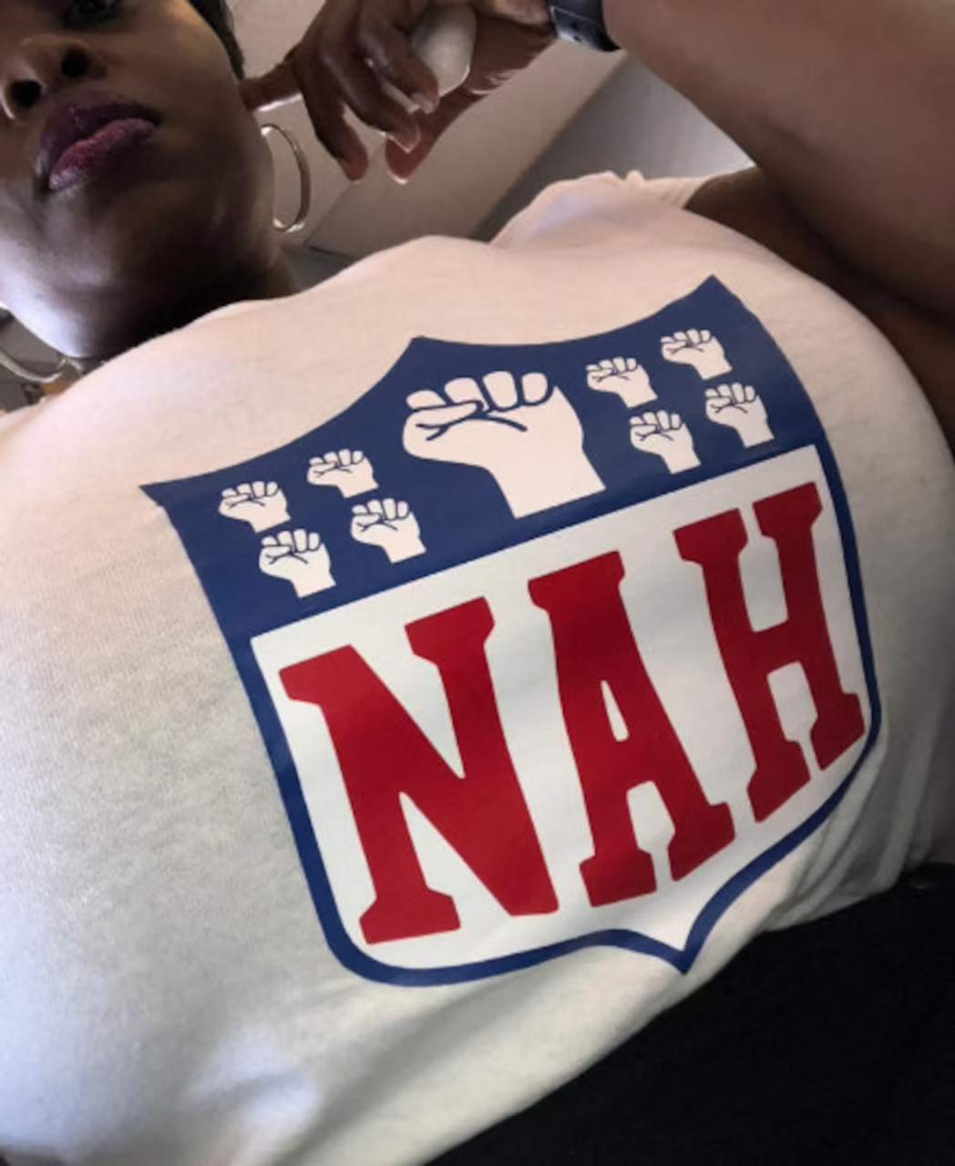 Nah Shirt ANTI NFL Shirt Colin Kaepernick Tshirt