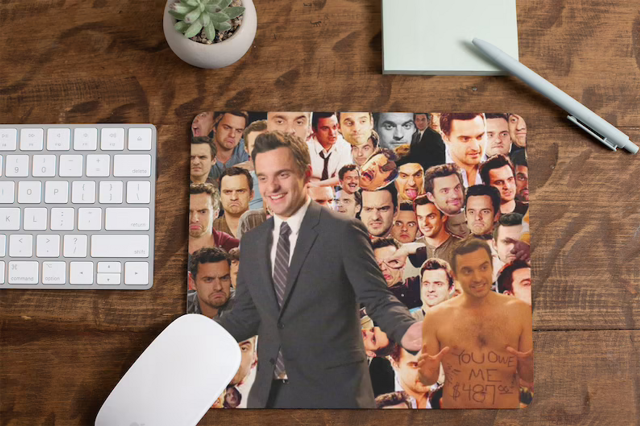 Nick Miller Wrapping Paper - Custom Wrapping Paper- Nick Miller Gift Wrap  Jake Johnson New Girl