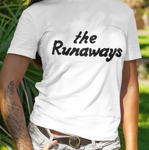 The Runaways Shirt The Runaways Reproduction T-shirt
