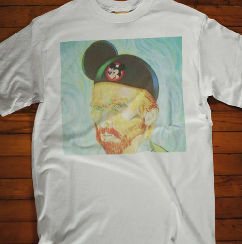 Vincent Van Gogh Disney Shirt