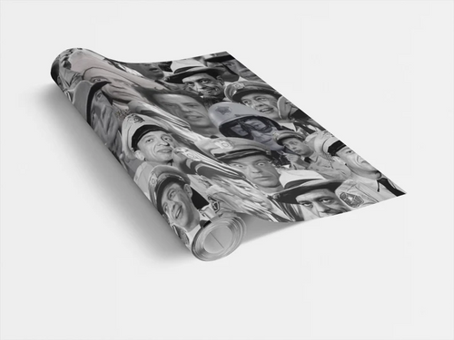Don Knotts Wrapping Paper- Custom Wrapping Paper- Don Knotts Gift Wrap Barney Fife
