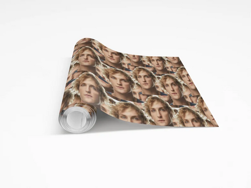 Logan Paul Wrapping Paper- Custom Wrapping Paper- Logan Paul Gift Wrap