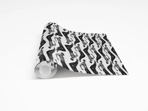 Channing Tatum Wrapping Paper- Custom Wrapping Paper- Channing Tatum Gift Wrap
