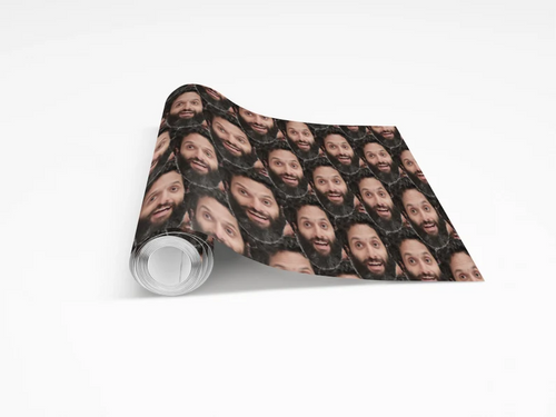 Jason Mantzoukas Wrapping Paper- Custom Wrapping Paper- Jason Mantzoukas Gift Wrap