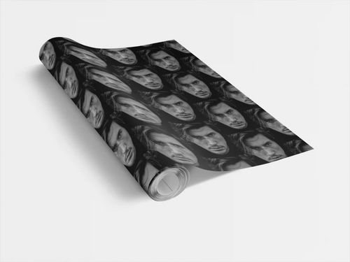 Adam Driver Wrapping Paper- Custom Wrapping Paper- Adam Driver Faces Gift Wrap