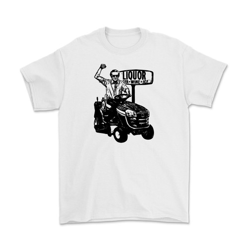 George Jones on a Mower T-Shirt