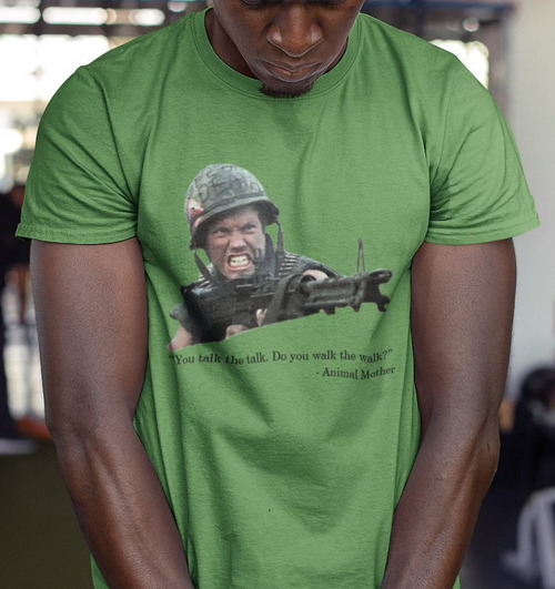 This T-Shirt is printed on a Gildan 5000 T-Shirt. I use high-quality water-based Eco friendly inks that give high print resistance and color saturation. Because of the high ink density and quality, they stay on your T-shirt for a long time without fading.

Unisex T-SHIRT SIZE CHART:
Sizes in inches & centimeters (Width* Length*)
-----------------------------------------------------------------
SMALL - 19.5 in (50.0 cm) - 27.0 in (69.0 cm)
MEDIUM - 20.8 in (53.0 cm) - 27.9 in (71.0 cm)
LARGE - 22.0 in (56.0 cm) - 28.7 in (73.0 cm)
X-LARGE - 23.2 in (59.0 cm) - 29.5 in (75.0 cm)
XX-LARGE - 25.5 in (65.0 cm) - 31.0 in (79.0 cm)
-----------------------------------------------------------------
*NOTE: Size Tolerance +/- 2 cm

T-SHIRT & GARMENT CARE:
Washing: Wash inside out with cold water with similar colors using a gentle cycle!
Drying: Tumble dry low or hang-dry!