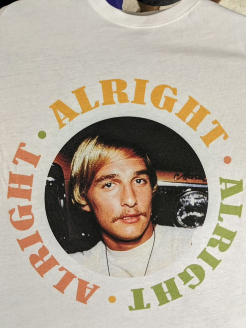 This T-Shirt is printed on a Gildan 5000 T-Shirt. I use high-quality water-based Eco friendly inks that give high print resistance and color saturation. Because of the high ink density and quality, they stay on your T-shirt for a long time without fading.

Unisex T-SHIRT SIZE CHART:
Sizes in inches & centimeters (Width* Length*)
-----------------------------------------------------------------
SMALL - 19.5 in (50.0 cm) - 27.0 in (69.0 cm)
MEDIUM - 20.8 in (53.0 cm) - 27.9 in (71.0 cm)
LARGE - 22.0 in (56.0 cm) - 28.7 in (73.0 cm)
X-LARGE - 23.2 in (59.0 cm) - 29.5 in (75.0 cm)
XX-LARGE - 25.5 in (65.0 cm) - 31.0 in (79.0 cm)
-----------------------------------------------------------------
*NOTE: Size Tolerance +/- 2 cm

T-SHIRT & GARMENT CARE:
Washing: Wash inside out with cold water with similar colors using a gentle cycle!
Drying: Tumble dry low or hang-dry!