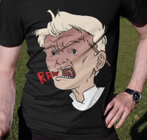 Gordon Ramsey Shirt Gordon Ramsey Raw Shirt