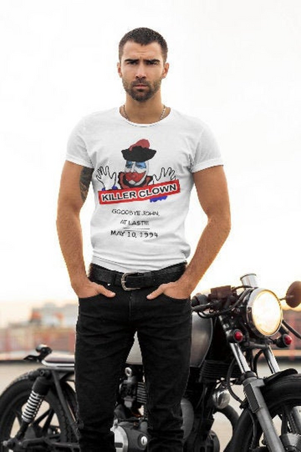 John Wayne Gacy Shirt Pogo the Clown Shirt Goodbye John shirt