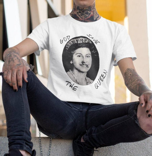 God Save The Queen Shirt Sex Pistols Shirt Sex Pistols Reproduction Shirt