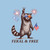 Feral & Free, American Raccoon T-Shirt