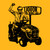 George Jones on a Mower T-Shirt