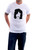T-shirt that features an outline of Prince.
