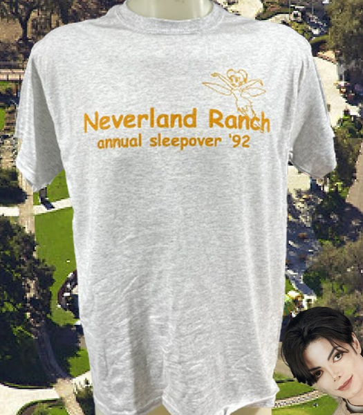 Neverland Ranch Annual Sleepover 1992 Shirt Michael Jackson TShirt