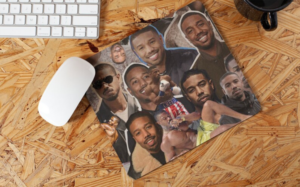 Michael B Jordan Mousepad - Custom Mousepad