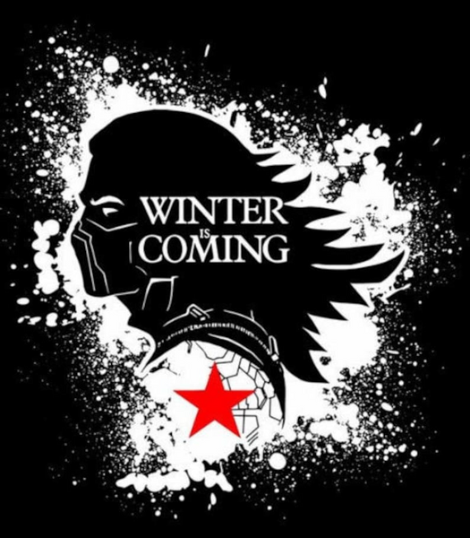 Winter Is Coming Shirt Captain America The Winter Soldier Shirt Red Star