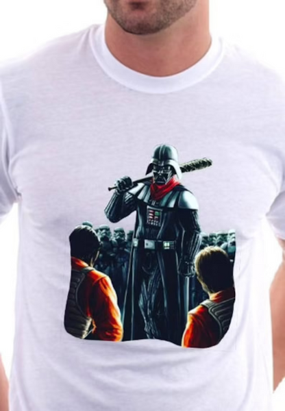 Darth Vader Negan Shirt Walking Dead Shirt Star Wars Shirt