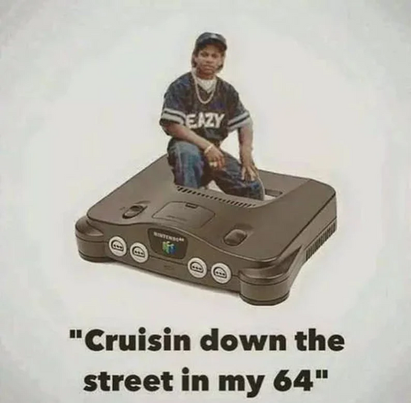 Cruisin Down the Street in my 64 T-Shirt NWA Shirt Easy E T-Shirt